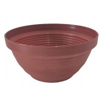 Кашпо пластикове D 250 мм, H 125 мм, V 3.8 л